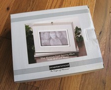 NEW Melannco Silver Aluminum Finish Spinning PHoto Album, Holds 40 4x6 Photos