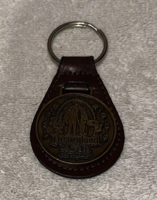 Disneyland 45th Anniversary Keychain 