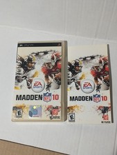 Madden NFL 10 (Sony PSP, 2009) Case And Booklet Only No Disc