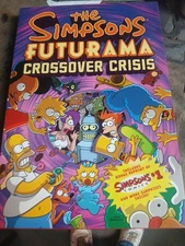 The Simpsons Futurama Crossover Crisis Abrams ComicArts Hardcover with sleeve 