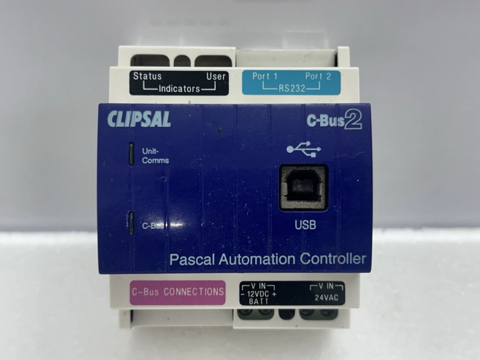 CLIPSAL 5500PACA Used Working C-Bus Pascal Logic Controller