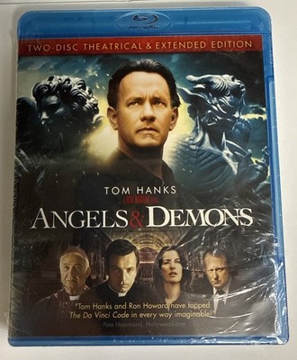 Angels & Demons (Blu-ray, 2009) Two-Disc Theatrical & Extended Edition Tom Hanks