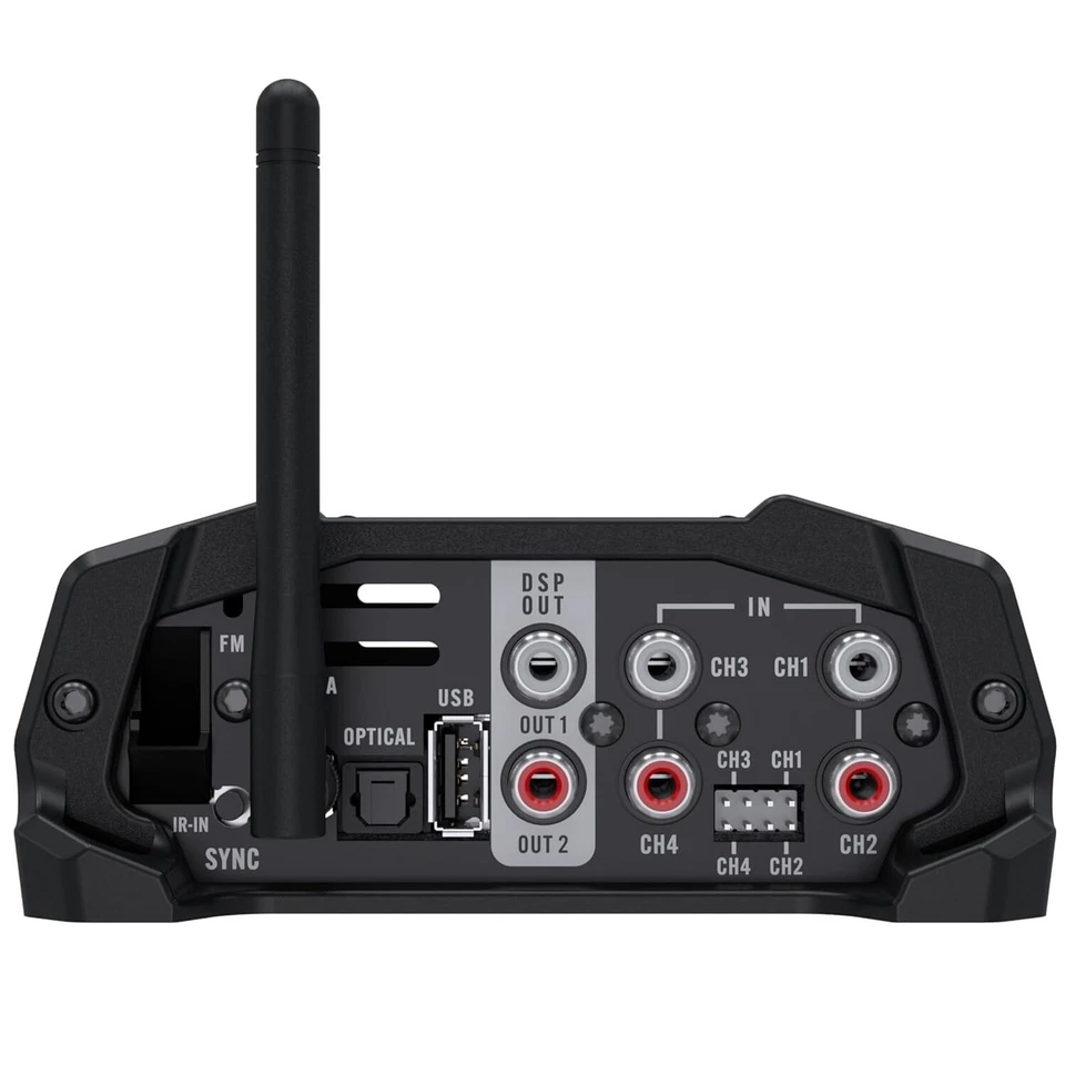 Amplificateur STETSOM Hl 400.4 Dsp Bluetooth 4x100 Watts RMS 2 Ohm Digital Audio - Photo 4/4