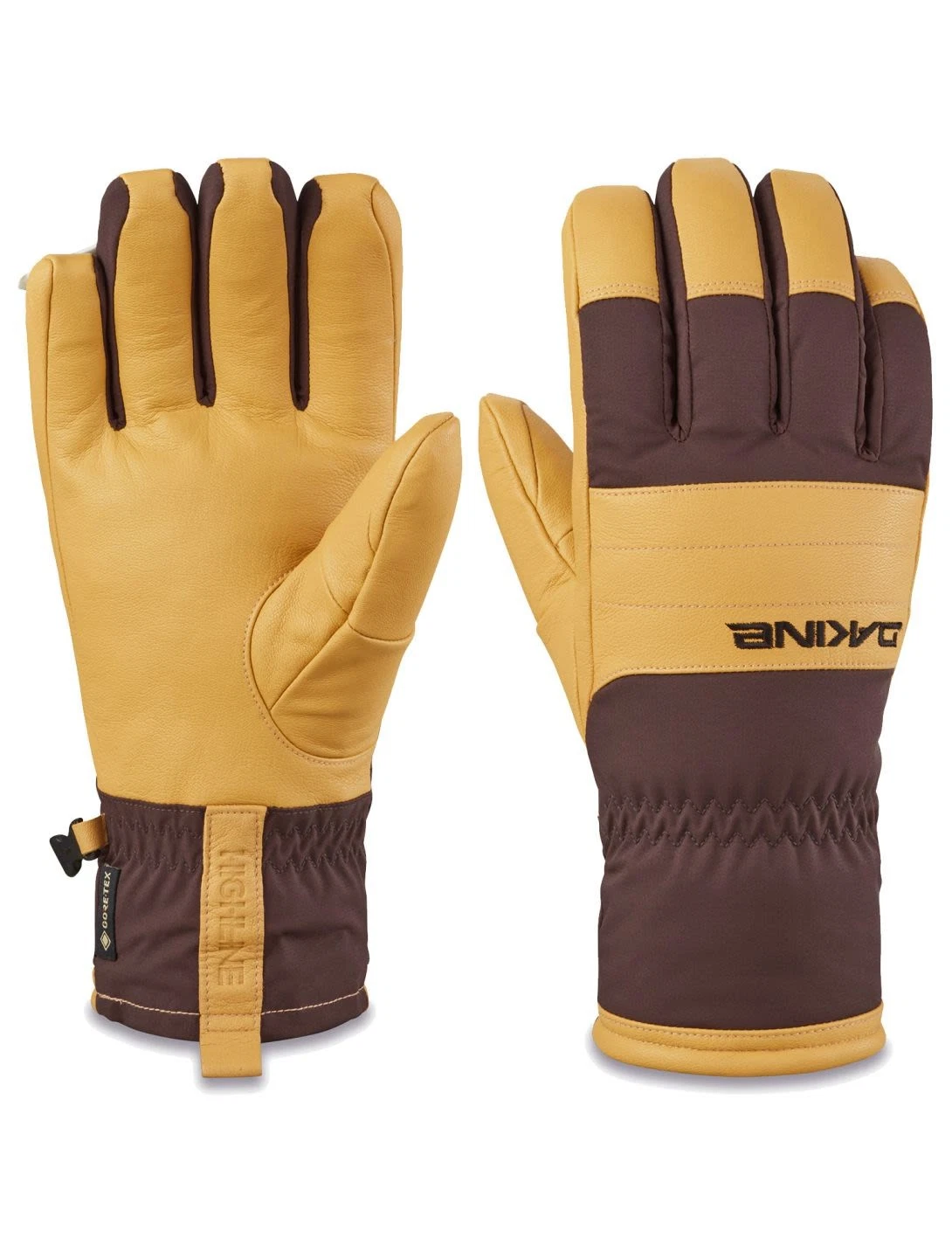 Dakine Baron Gore-Tex Men's Snow Gloves, Tan, Small