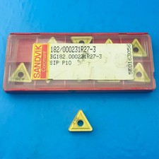 10 Off Carbide Inserts Sandvik Coromant TNMG 160408 Grade SIP P10