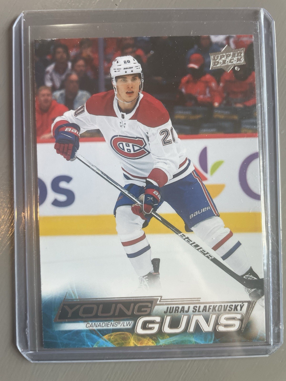 Upper Deck 2022-23 Series 2 Young Guns Juraj Slafkovsky #451 Canadiens RC