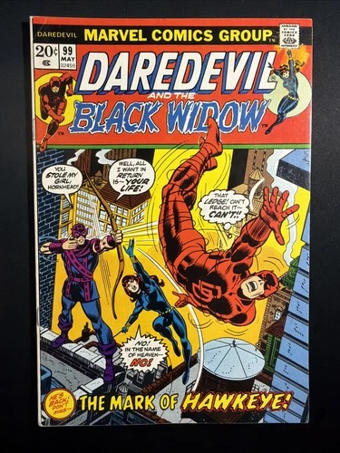 Daredevil #99 1973 Bronze Age 1st Print Vintage Marvel Comics VG *A4