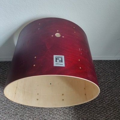 Sonor Force 2001 Bass Drum Shell 22 x16  Bare Wood Project #NB68