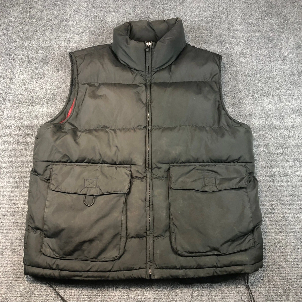St. John's Bay Puffer Jacket Solid Coats, Jackets & Vests for Men