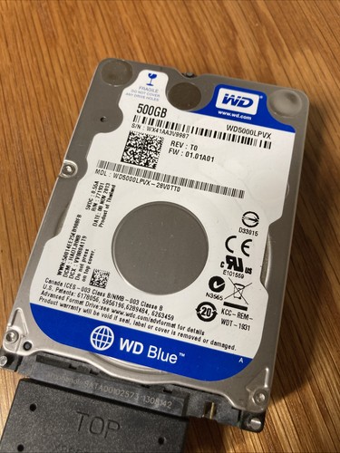 Xbox One 500GB Internal Hard Drive HDD WD Blue Replacement - Picture 2 of 4