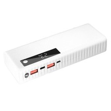 DIY 20650 Battery Holder Powerbank Shell Quick Chargers Box Double USB Output