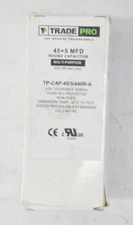 TradePro 45+5MFD Round Capacitor Multi Purpose 370/440 VAC Round Run Cylinder