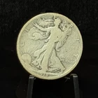 1918 S Walking Liberty 50C Fifty Cents Half Dollar Coin