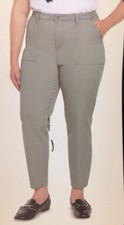 Banana Republic Ladies' High Rise Twill Pant Gray 1826418 NWT