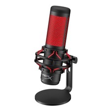 HyperX QuadCast USB Microphone Brand New No Box   Red LED   Shock Mount   PC/PS5