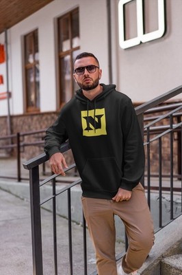 Nexus or Against Us Mens Black Hoody CM Punk Wade Barrett Daniel