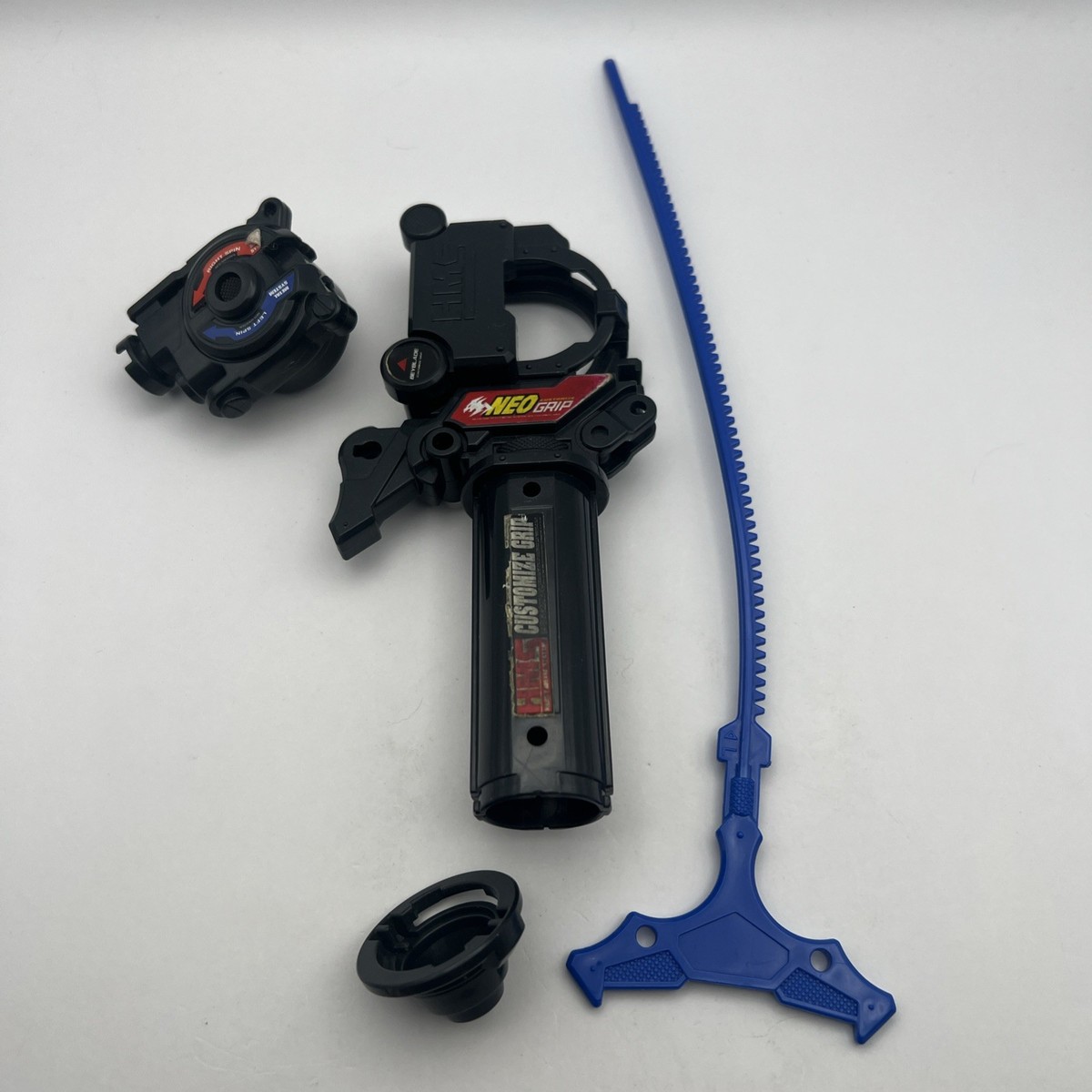 HMS Neo Customize Grip Launcher And Ripcord For MS Beyblades