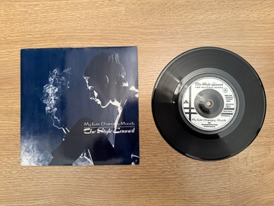 THE STYLE COUNCIL  MY EVER CHANGING MOODS  7'' Vinyl Single First Press EX/EX