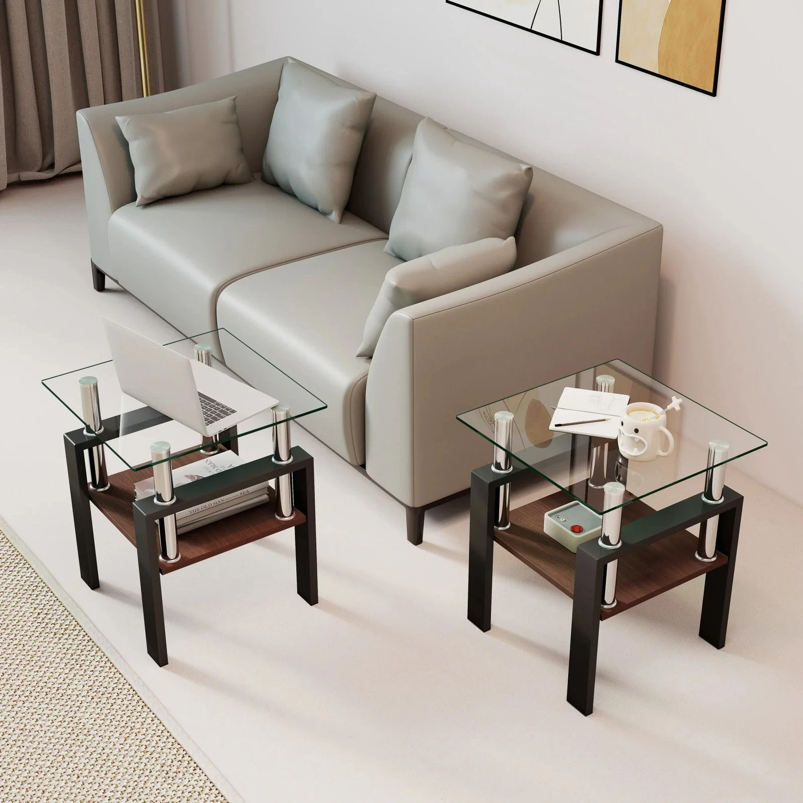 Glass Tea Table