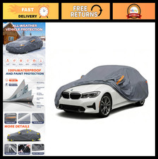Custom Fit Waterproof Car Cover For Bmw 3 Series 2012-2026 - Heavy Duty All-weat