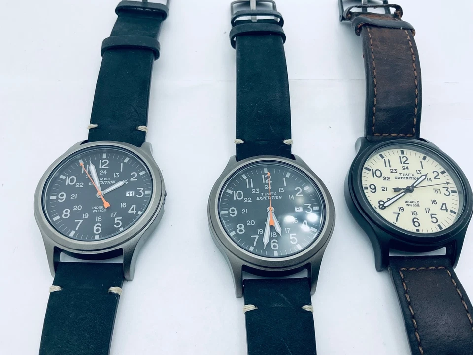 Лот из 3 мужских часов Timex на запчасти или ремонт б/у 2xTW4BO1990 905 - Изображение 2 из 4