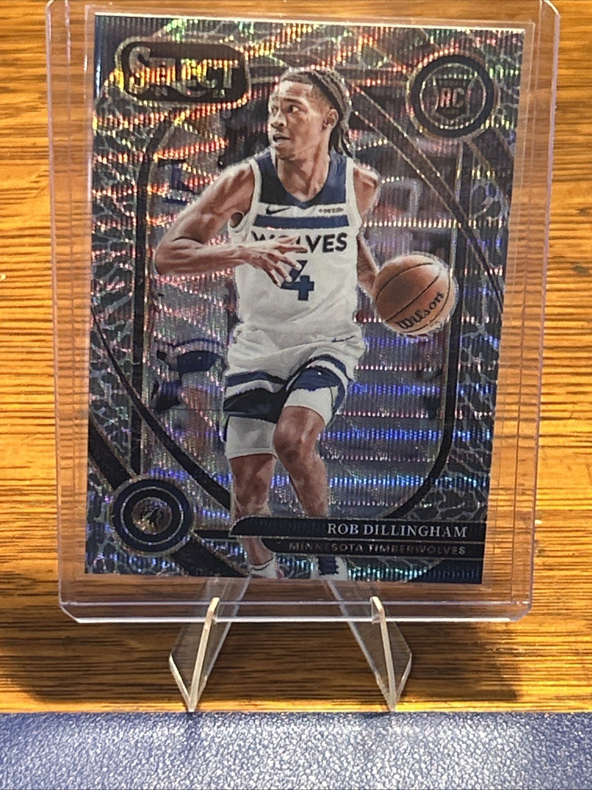 2024-25 Panini Select - Courtside Robert Dillingham #288 Elephant Prizm CASE HIT