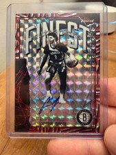 2025-26 Topps Finest Autograph Cameron Johnson Red/Black #10/10 Bookend Auto