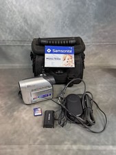 Samsung Camera Mini DV Digital Cam SC-D363 30X-Optical Zoom Works