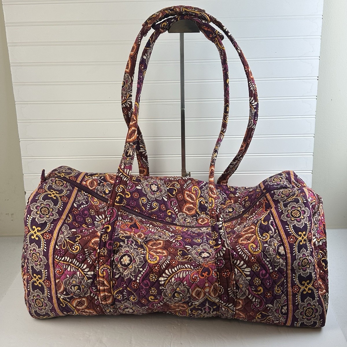 Vera Bradley Safari Sunset Paisley Backpack Vera Bradley Safari Sunset Crossbody Shoulder Bag Purse  main image 2