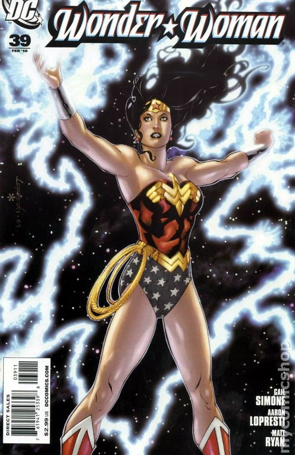 Wonder Woman #39 VF- 7.5 2010 Stock Image