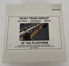 HO Scale Tichy Train Group 7014 Icing Platform/Dock 18" Kit New Sealed