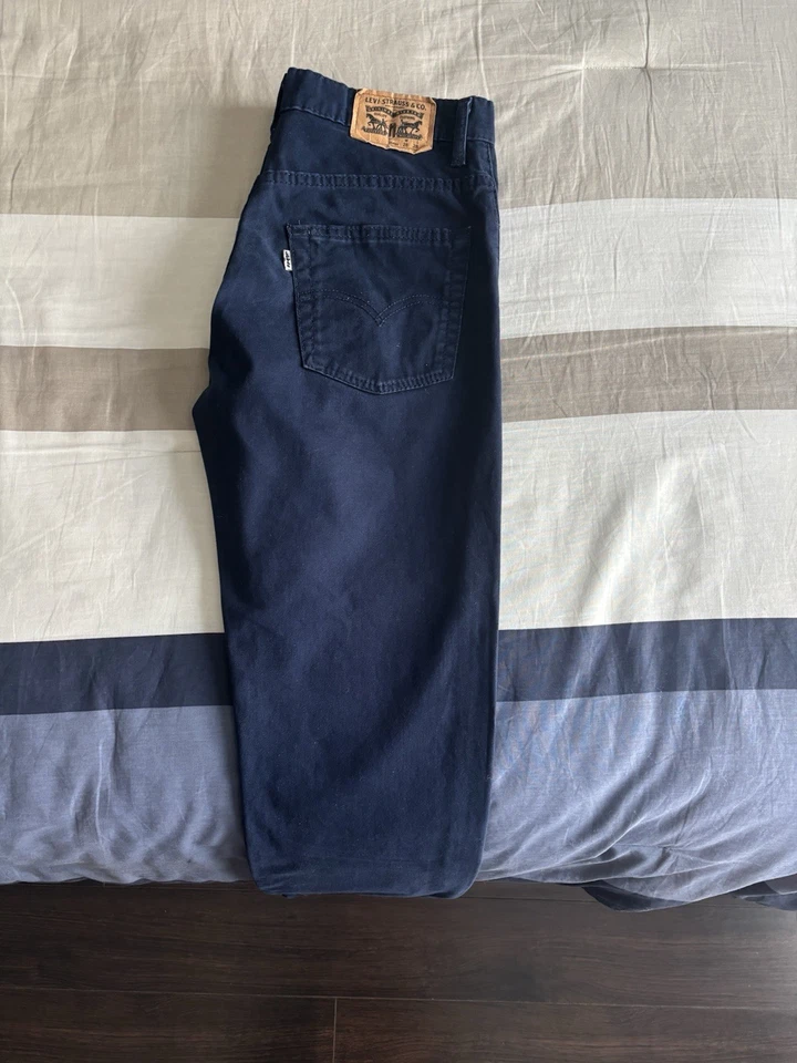 Levi's 511 Slim Fit azul oscuro 28x28 Foto 4 de 4