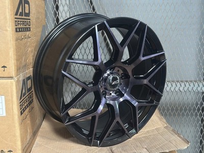 New 18x8 ET40 AD WHEEL 3940 Black (4 Wheel) 5x114.3 fit Honda Toyota Mazda Kia