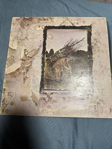LED Zeppelin IV Zosso Vinyl Record LP 33 RPM Atlantic SD 7208