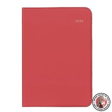 NEW Daigo 2026 Planner Mill Monthly Block A6 Red E7751 2025 Starts December 2025