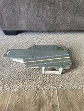 Matchbox Top Gun Maverick Aircraft Carrier Playset, Folding Ship Case • No Jets