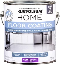 358584 Floor Coating Top Coat Semi-Gloss Clear Gal