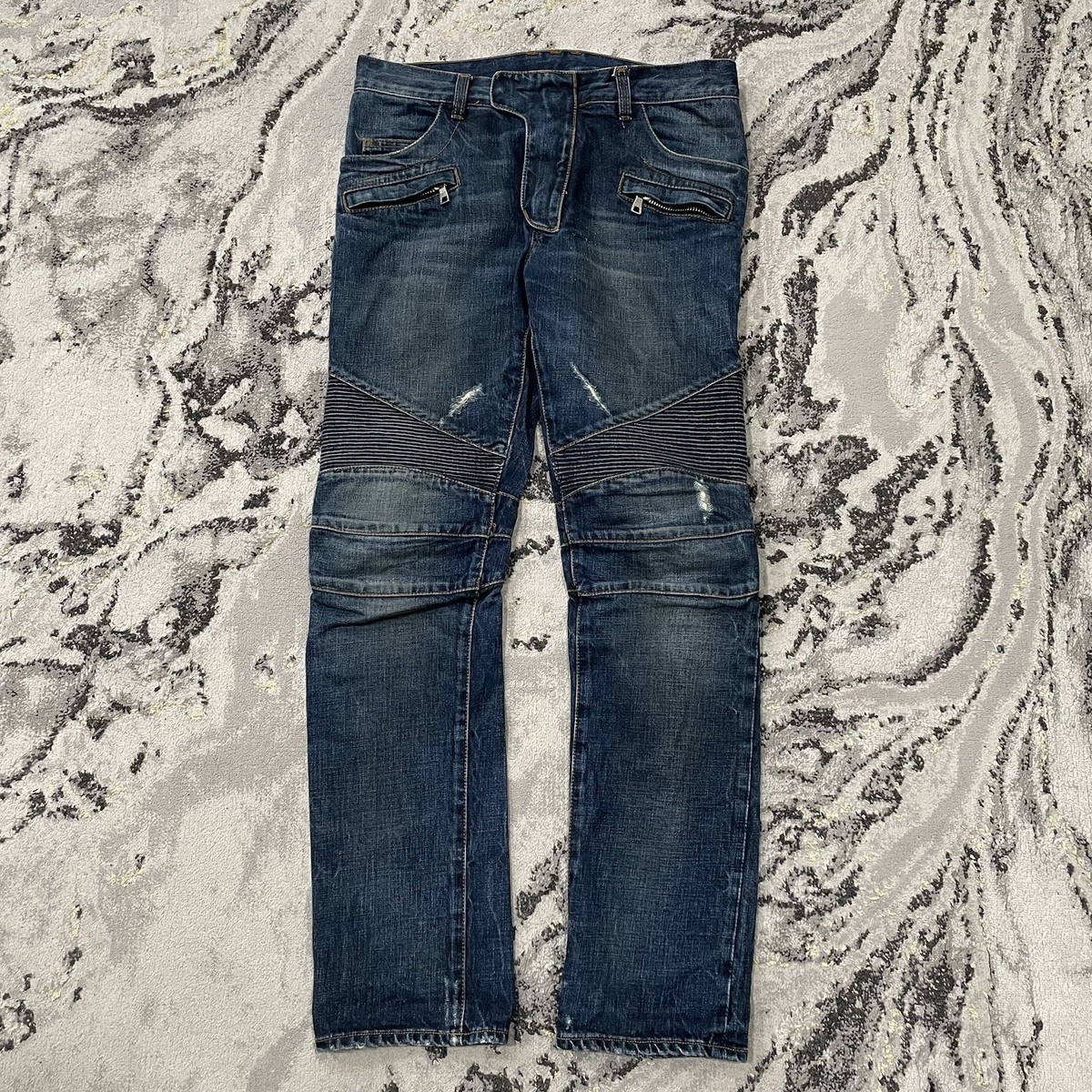 レア Balmain Decarnin(デカルナン)期Biker jeans Balmain by Decarnin AW11 Bikers | eBay