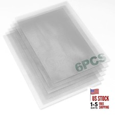 6PCS CHAYUFUN 304 Stainless Steel Wire Mesh Screen, 1mm Hole 20 Mesh, No Rust