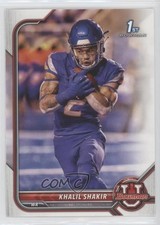 2021-22 Bowman U Khalil Shakir #1 03wo