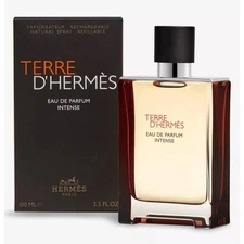 Hermes Terre D'Hermes Eau de Parfum Intense 3.3 oz Refillable Spray for Men Warm