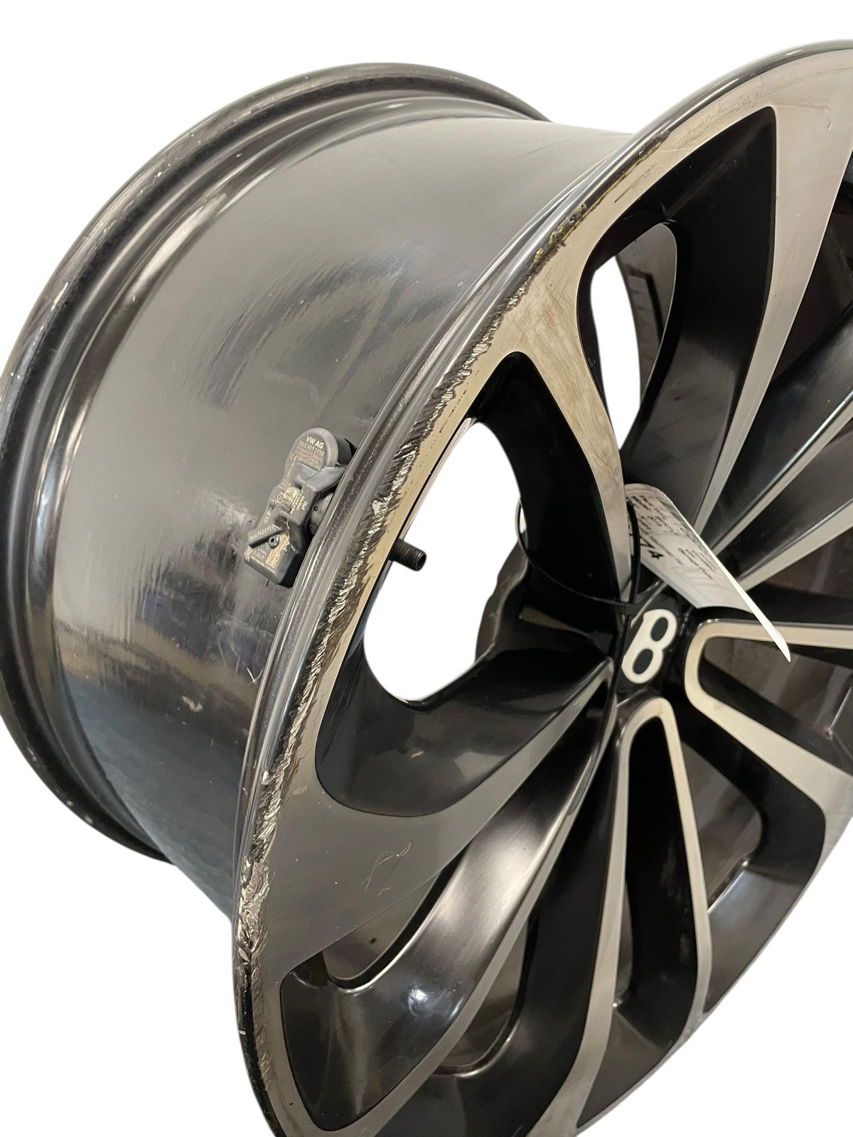 2015-2020 BENTLEY BENTAYGA OEM (A) 21x10 21 Inch Machined Face Black Wheel Rim