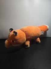 Minecraft Plush Fox 20" Long Orange White Mojang Jinx Stuffed Animal