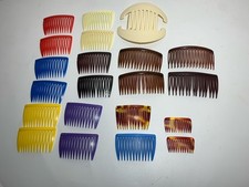 VTG 20 Goody Colors Side Hair Combs Plastic Retro 80's 90's Tzers Clip Banana