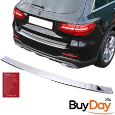 Rear Bumper Protector Guard Trim Stainless Steel Chrome for GLC X253 (2015-2019)