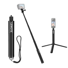 Extendable Selfie Stick Compatible with Insta360 One X2 X3 XR/RS/GO 2 GO 3, D...
