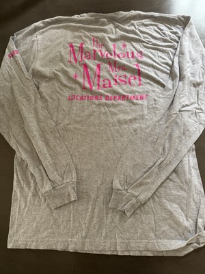 RARE MARVELOUS MRS MAISEL Women  Large Season 4 Cast & Crew Locations Department