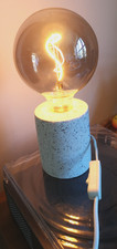 IKEA Lerskiffer Table Lamp Working/PAT Tested/Max 13W/Weight 1.6kgs/Stone Base