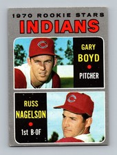 Indians 1970 Rookie Stars (Gary Boyd / Russ Nagelson)