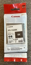 Canon PFI-107BK Genuine Ink Tank Black 130ml Exp 09/2025 iPF670 iPF680 iPF685